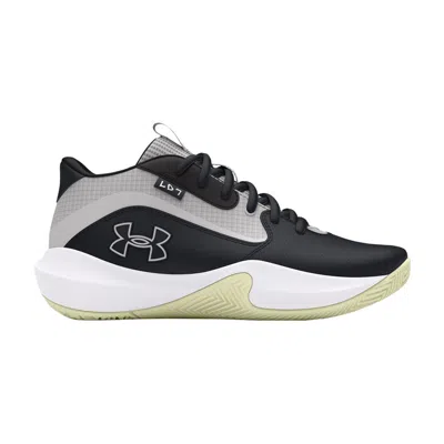 Pre-owned Under Armour Lockdown 7 Gs 'black Silt Distant Grey' | Kid's Size 3.5