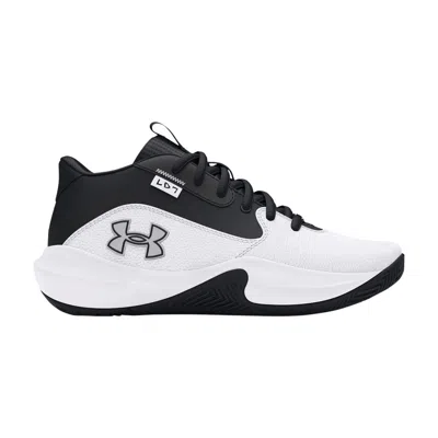 Pre-owned Under Armour Lockdown 7 Gs 'white Black' | Kid's Size 5.5