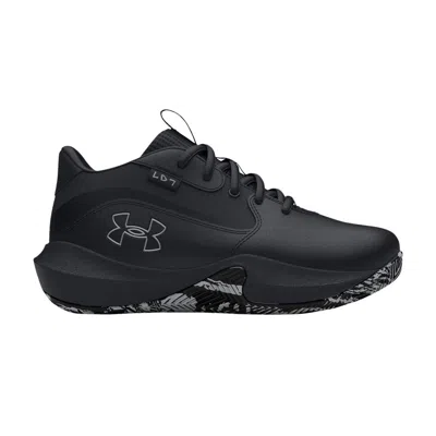 Pre-owned Under Armour Lockdown 7 Ps 'black Metallic Silver' | Kid's Size 10.5