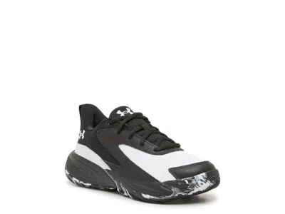 Under Armour Lockdown 7 Sneaker Kids' In Black/white