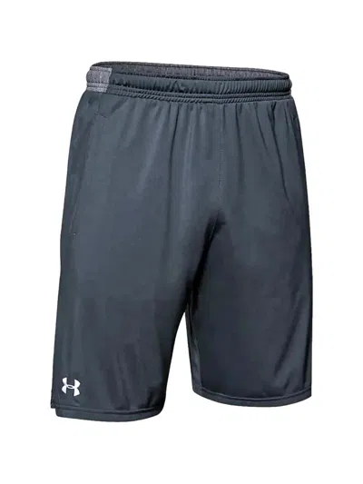 Under Armour Locker 9" Pocketed Shorts In Gray