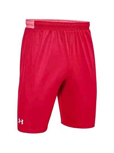 Under Armour Locker Shorts In Red