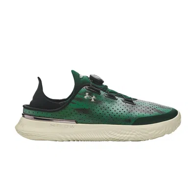 Pre-owned Under Armour Logic X Slipspeed 'rhythm And Flow' | Green | Men's Size 7.5