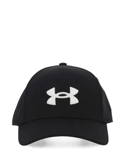 Under Armour Logo Blitzing Hat In Black
