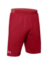 Under Armour 7 Launch Run Unlined Shorts In Red