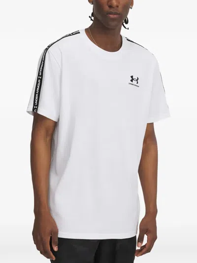 Under Armour Logo-detail T-shirt In White
