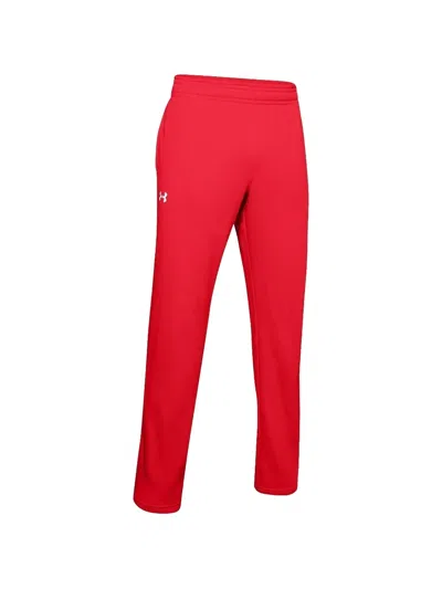 Under Armour Logo-detail Track Pants In Red