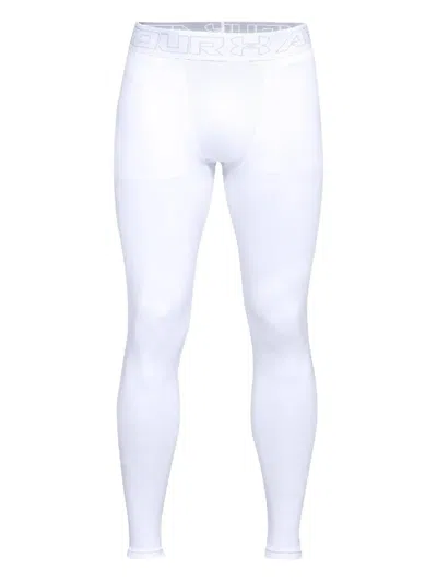 Under Armour Logo-embellishment Leggings In White