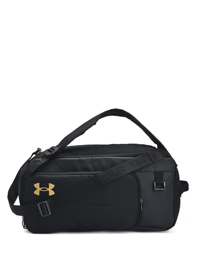 Under Armour Logo-embroidered Backpack In Black