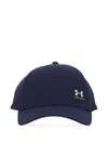 Under Armour Logo Patch Cap In Blue
