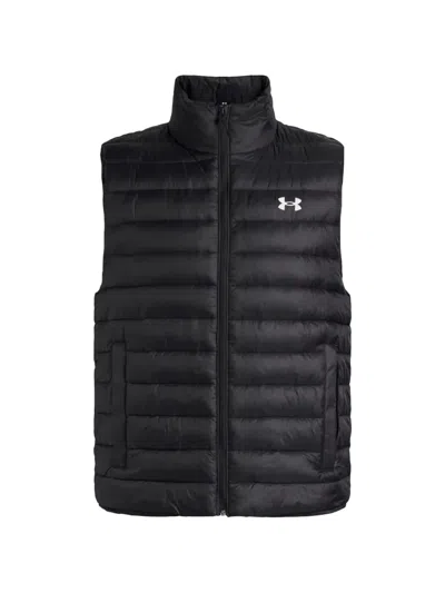 Under Armour Logo-print Gilet In Black
