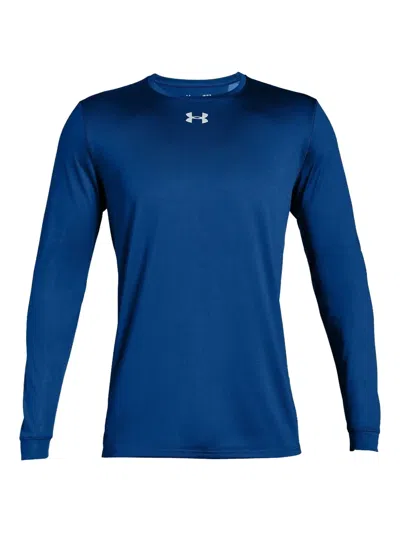 Under Armour Logo-print T-shirt In Blue