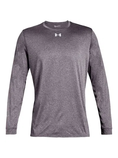 Under Armour Logo-print T-shirt In Gray
