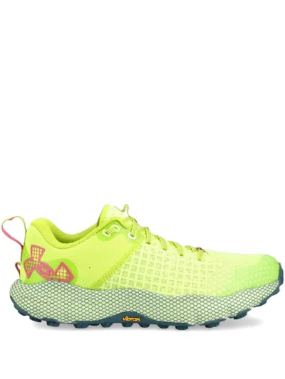 Under Armour Logo Sneakers In Green