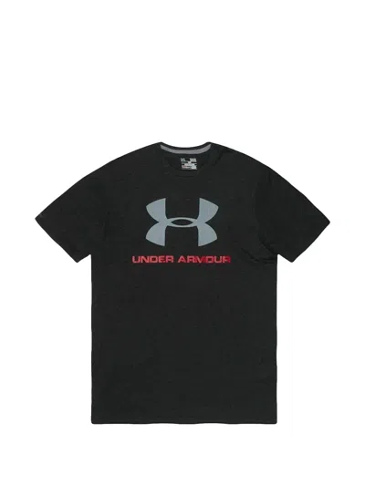 Under Armour Logo Sportstyle T-shirt In Black