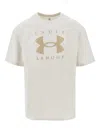 Under Armour Loose Fit T-shirt With Logo Print In White