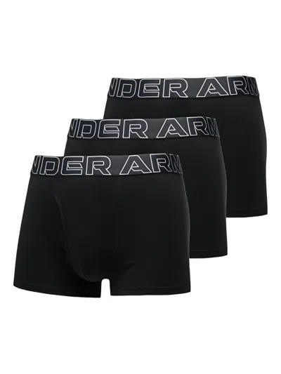 Under Armour Logo-waistband Boxers (pack Of Three)
