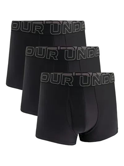 Under Armour Logo-waistband Boxers (pack Of Three)