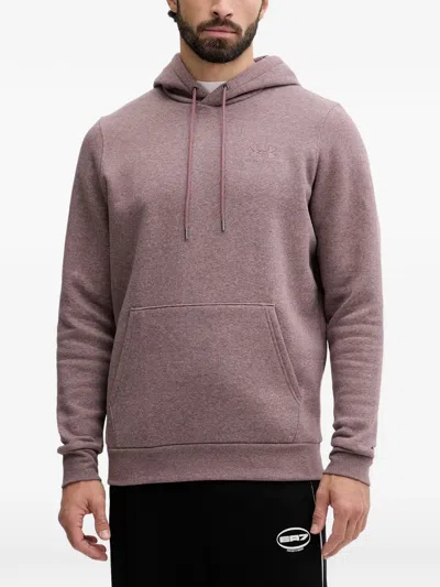 Under Armour Logo-detail Hoodie In Gray