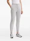 Under Armour Logo-print Drawstring Track Pants In Gray