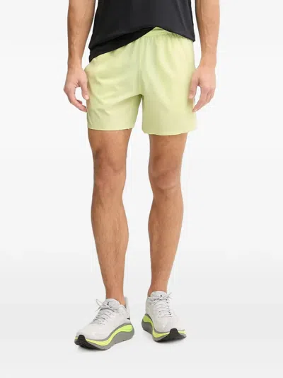 Under Armour Logo-print Elasticated-waistband Shorts In Green