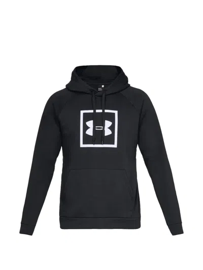 Under Armour Mens  Icon Flc Hockey Hood In Black/white