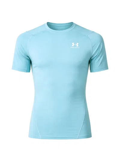 Under Armour Logo-print T-shirt In Blue