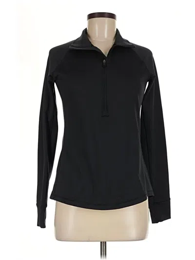 Pre-owned Under Armour Long Sleeve Polo Shirt In Black