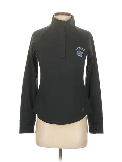 Pre-owned Under Armour Long Sleeve Polo Shirt In Gray