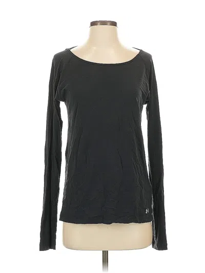 Pre-owned Under Armour Long Sleeve T-shirt In Black