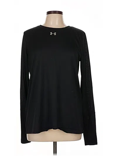 Pre-owned Under Armour Long Sleeve T-shirt In Black