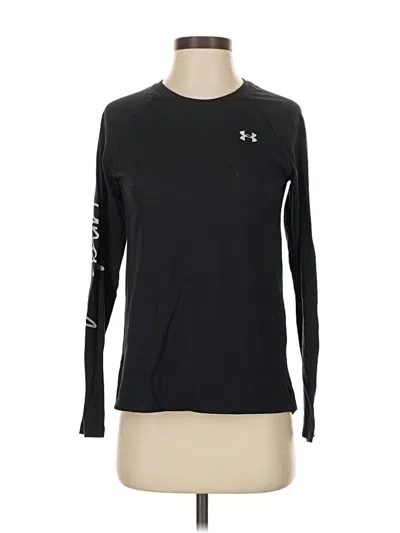 Pre-owned Under Armour Long Sleeve T-shirt In Black