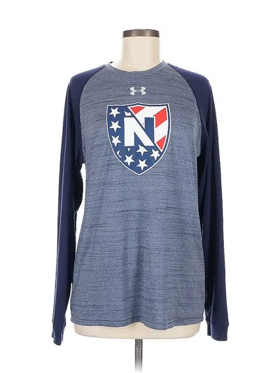 Pre-owned Under Armour Long Sleeve T-shirt In Blue