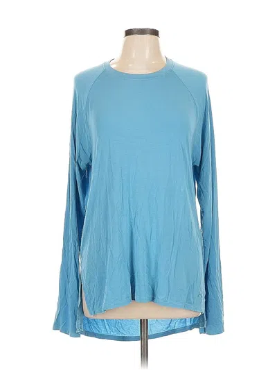 Pre-owned Under Armour Long Sleeve T-shirt In Blue