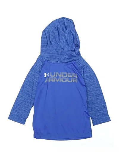 Pre-owned Under Armour Kids' Long Sleeve T-shirt In Blue