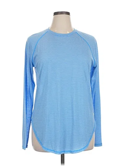 Pre-owned Under Armour Long Sleeve T-shirt In Blue
