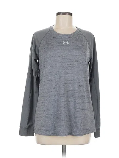 Pre-owned Under Armour Long Sleeve T-shirt In Gray