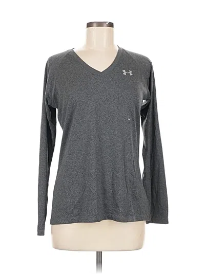Pre-owned Under Armour Long Sleeve T-shirt In Gray