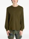 Under Armour Long-sleeve T-shirt In Green