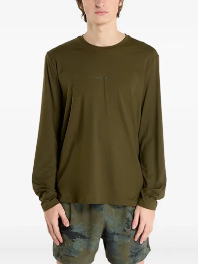 Under Armour Long-sleeve T-shirt In Green