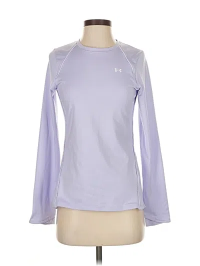 Pre-owned Under Armour Long Sleeve T-shirt In Purple