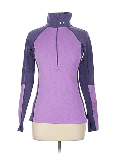 Pre-owned Under Armour Long Sleeve T-shirt In Purple