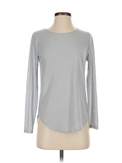 Pre-owned Under Armour Long Sleeve T-shirt In Silver