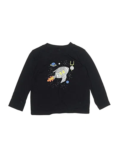 Pre-owned Under Armour Kids' Long Sleeve T-shirt In Black
