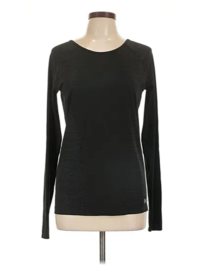 Pre-owned Under Armour Long Sleeve T-shirt In Black