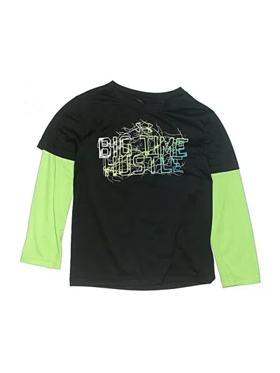 Pre-owned Under Armour Kids' Long Sleeve T-shirt In Black