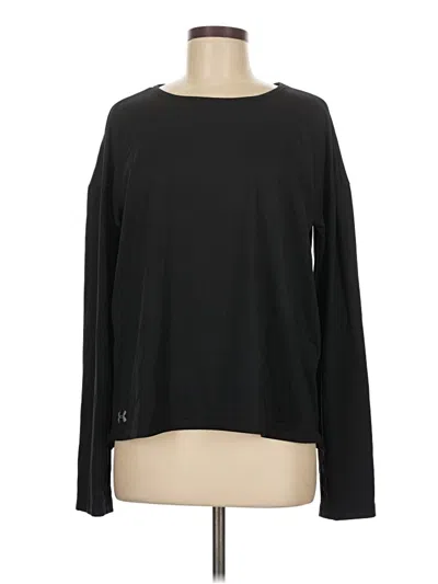 Pre-owned Under Armour Long Sleeve T-shirt In Black