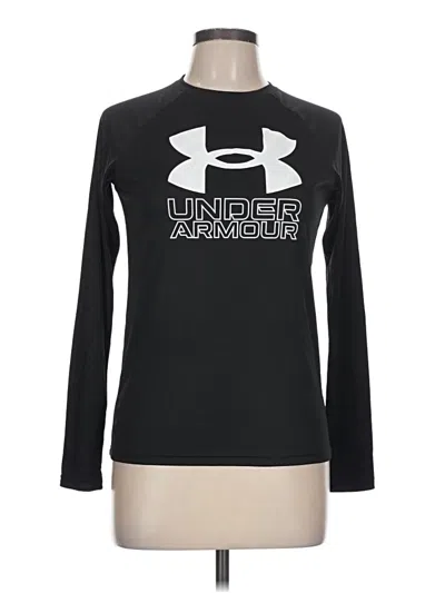 Pre-owned Under Armour Long Sleeve T-shirt In Black