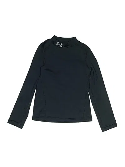 Pre-owned Under Armour Kids' Long Sleeve T-shirt In Black