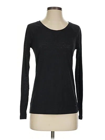 Pre-owned Under Armour Long Sleeve T-shirt In Black